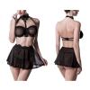  Artikelbild 1 des Artikels “GREY VELVET 3-tlg. Set (Bralette, String, Rock) L-XL “