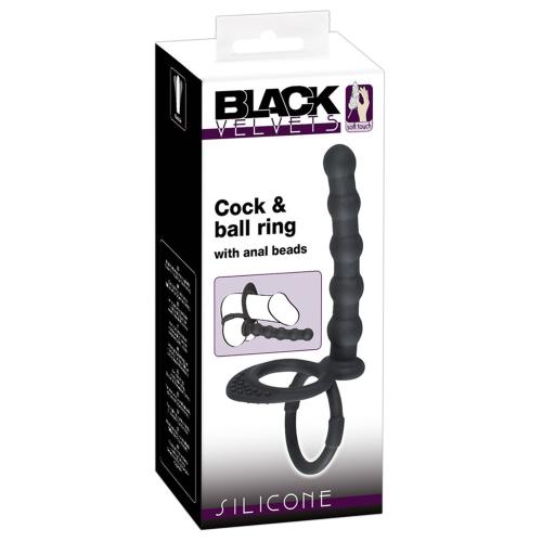 Artikelbild des Artikels “Black Velvets Cock & ball ring “