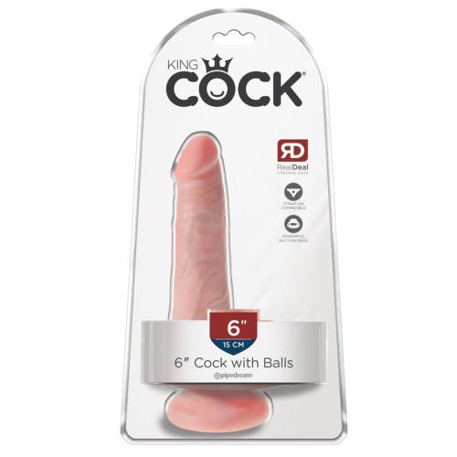 Artikelbild des Artikels “King Cock 6 Cock w Balls Light “