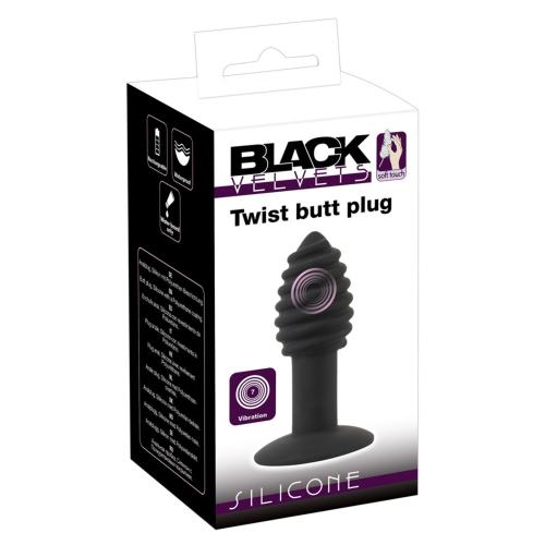 Artikelbild des Artikels “Black Velvets Twist butt plug “