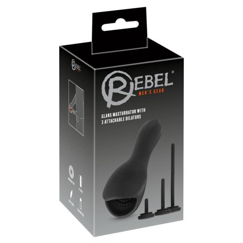 Artikelbild des Artikels “Rebel Glans Masturbator with 3 dilators “