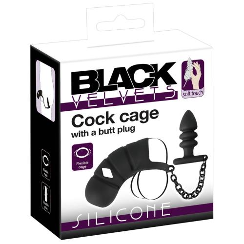 Artikelbild des Artikels “Black Velvets Cock cage with a “