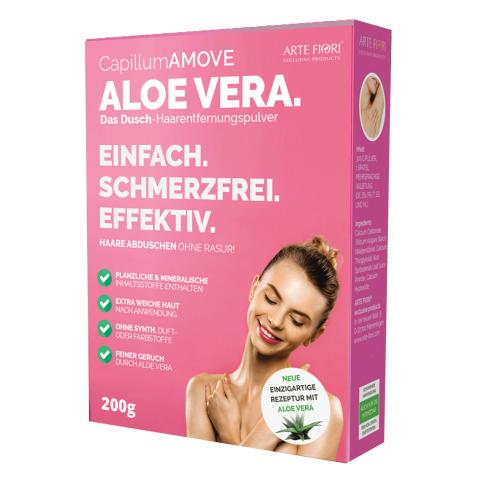 Artikelbild des Artikels “ARTE FIORI Capillum Amove Aloe Vera Enthaarungspulver 200g “