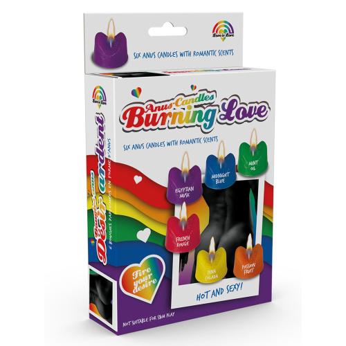 Artikelbild des Artikels “Rainbow Burning Love anus candles “