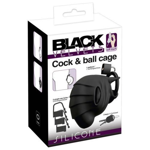 Artikelbild des Artikels “Black velvets Cock & Ball cage “