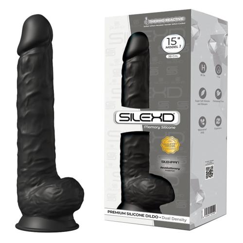 Artikelbild des Artikels “SILEXD Dual Density Silicone Dildo Model 1 black (15