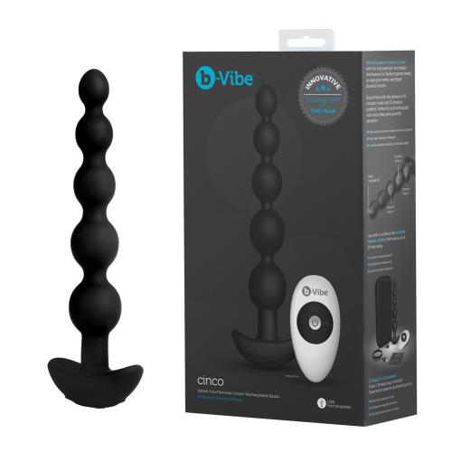 Artikelbild des Artikels “b-Vibe Cinco Anal Beads Black “