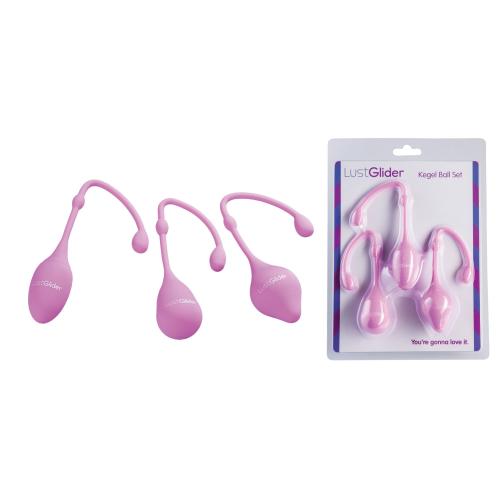 Artikelbild des Artikels “LustGlider Kegel Ball Set rosa “