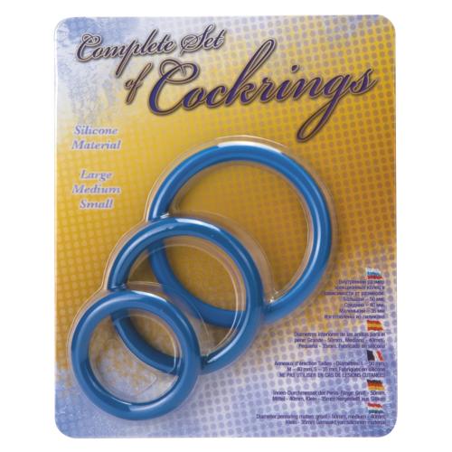 Artikelbild des Artikels “Set of Cockrings blue 35-40-50mm “