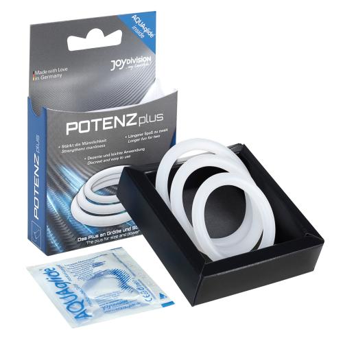 Artikelbild des Artikels “JOYDIVISION POTENZplus Penisring transp. 3er Set “