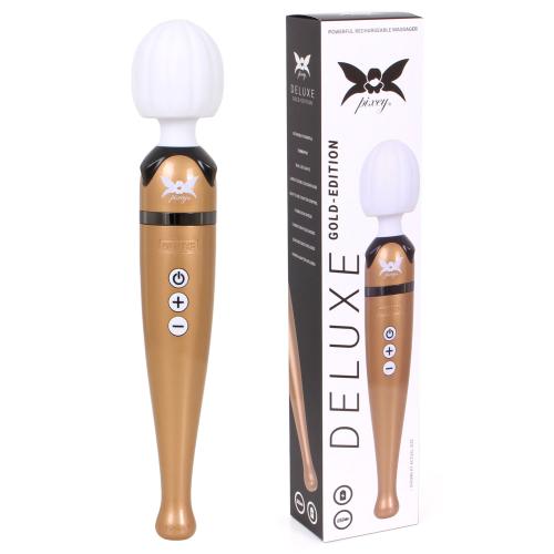 Artikelbild des Artikels “Pixey Deluxe Wand Massager Gold-Edition “