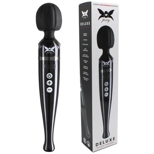 Artikelbild des Artikels “Pixey Deluxe Wand Massager black chrome “