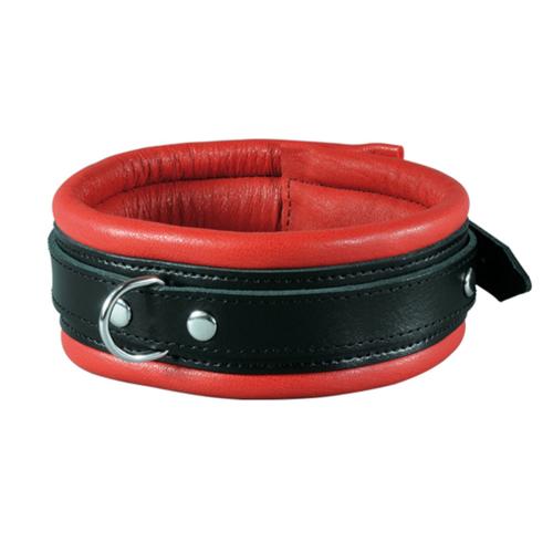 Artikelbild des Artikels “XX-DREAMSTOYS Leder-Halsfessel rot/schwarz “
