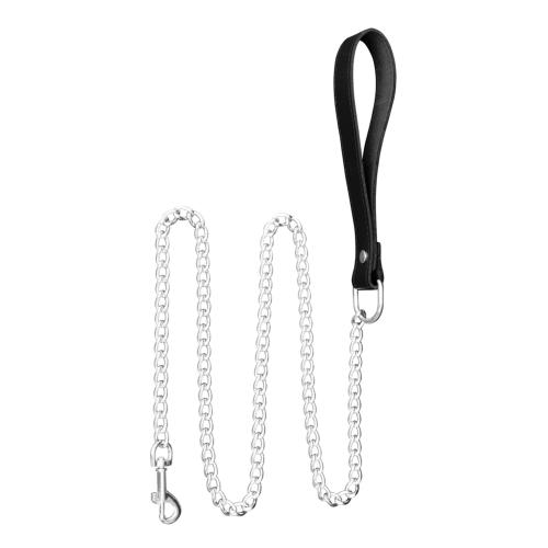 Artikelbild des Artikels “XX-DREAMSTOYS Kettenleine mit Lederhandlauf schwarz “