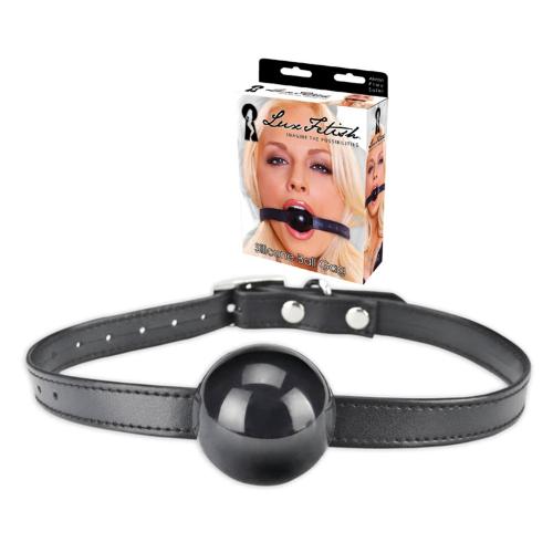 Artikelbild des Artikels “LUX FETISH Silicone Ball Gag black “