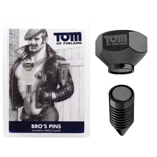 Artikelbild des Artikels “TOM OF FINLAND Bros Pins Magnetic Nipple Clamps “