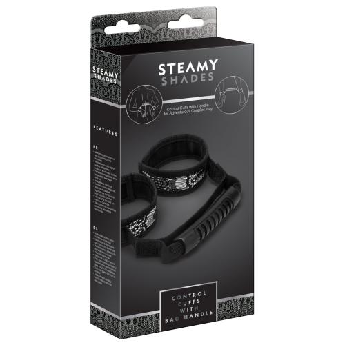 Artikelbild des Artikels “STEAMY SHADES Control Cuffs with Bag Handle “
