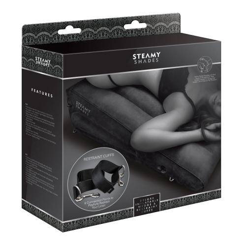 Artikelbild des Artikels “STEAMY SHADES Deluxe Inflatable Wedge & Restraint Cuffs “