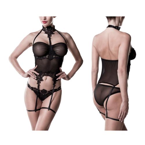 Artikelbild des Artikels “GREY VELVET 2-tlg.Set (Top, Höschen) L-XL “