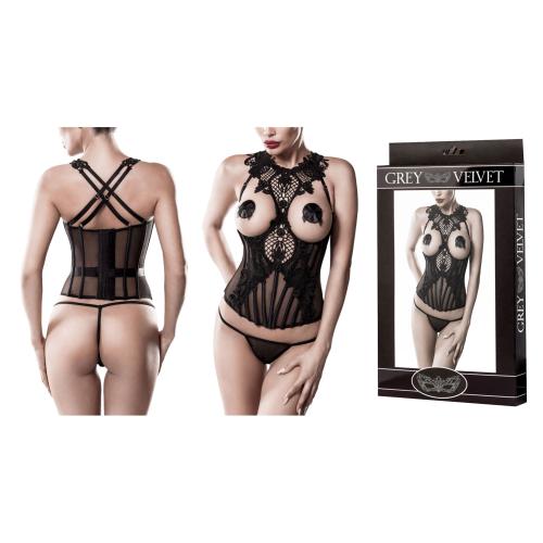Artikelbild des Artikels “GREY VELVET 2-teiliges Corsagen-Set S “