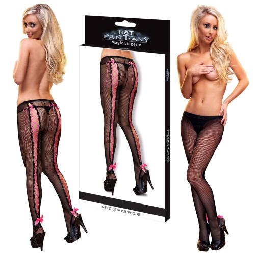 Artikelbild des Artikels “HOT FANTASY Stockings Netz-Strumpfhose schwarz-pink “