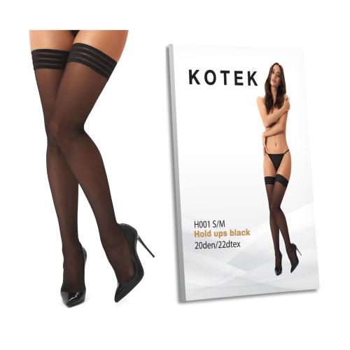 Artikelbild des Artikels “KOTEK Halterlose Strümpfe H001 schwarz S/M “