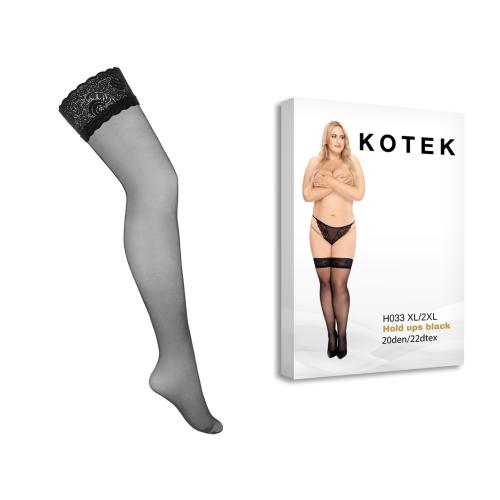 Artikelbild des Artikels “KOTEK Halterlose Strümpfe H033 schwarz XL/2XL “