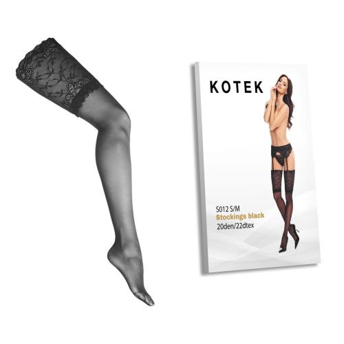 Artikelbild des Artikels “KOTEK Strapsstrümpfe S012 schwarz S/M “