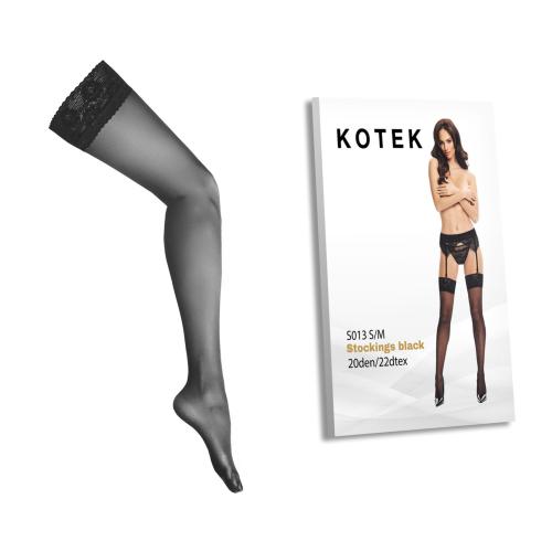 Artikelbild des Artikels “KOTEK Strapsstrümpfe S013 schwarz S/M “