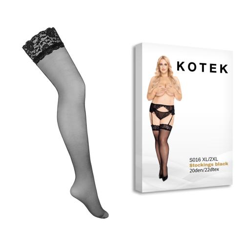Artikelbild des Artikels “KOTEK Strapsstrümpfe S016 schwarz XL/2XL “