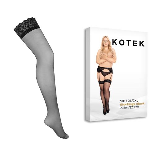 Artikelbild des Artikels “KOTEK Strapsstrümpfe S017 schwarz XL/2XL “