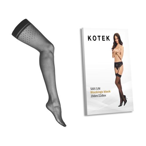 Artikelbild des Artikels “KOTEK Strapsstrümpfe S005 schwarz S/M “