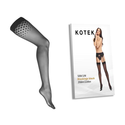 Artikelbild des Artikels “KOTEK Strapsstrümpfe S006 schwarz S/M “