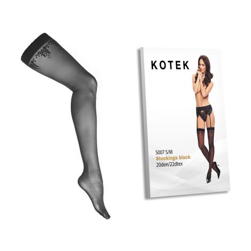 Artikelbild des Artikels “KOTEK Strapsstrümpfe S007 schwarz S/M “