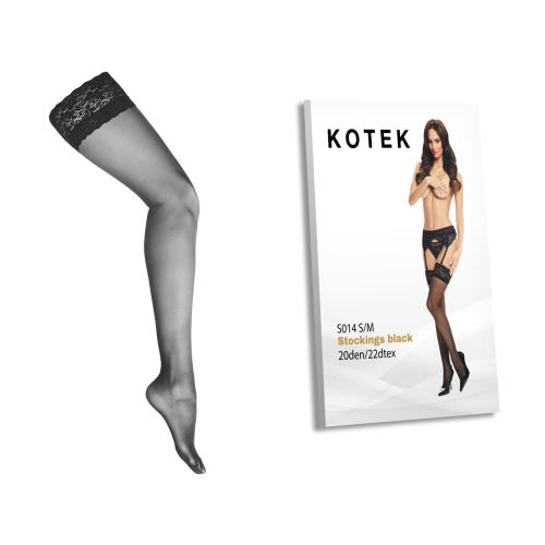 Artikelbild des Artikels “KOTEK Strapsstrümpfe S014 schwarz S/M “
