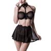  Artikelbild 2 des Artikels “GREY VELVET 3-tlg. Set (Bralette, String, Rock) L-XL “