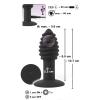  Artikelbild 7 des Artikels “Black Velvets Twist butt plug “