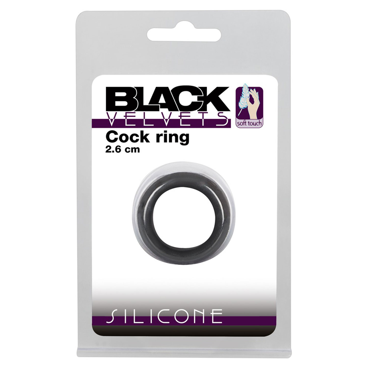  Artikelbild 1 des Artikels “Black Velvets Cock Ring 2,6 cm “