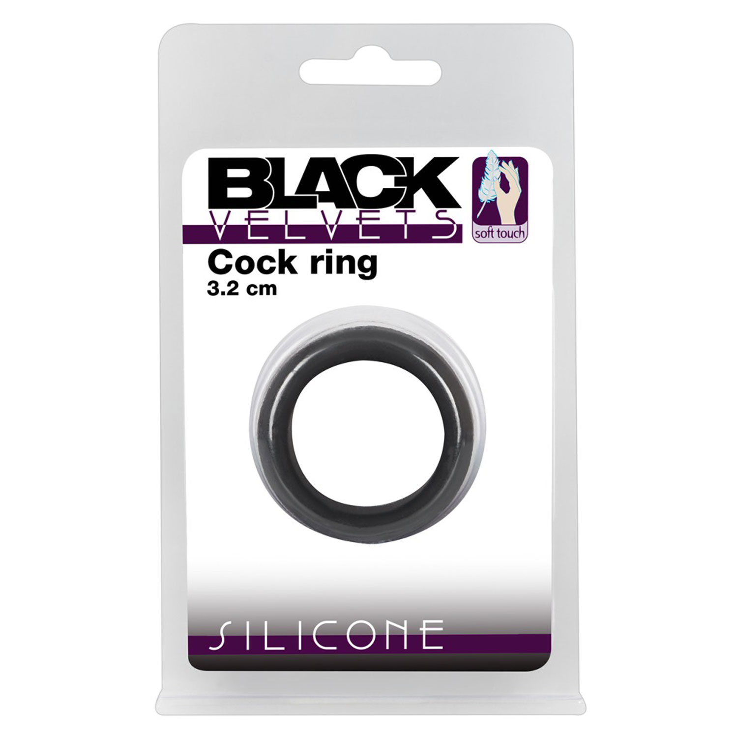  Artikelbild 1 des Artikels “Black Velvets Cock Ring 3,2 cm “