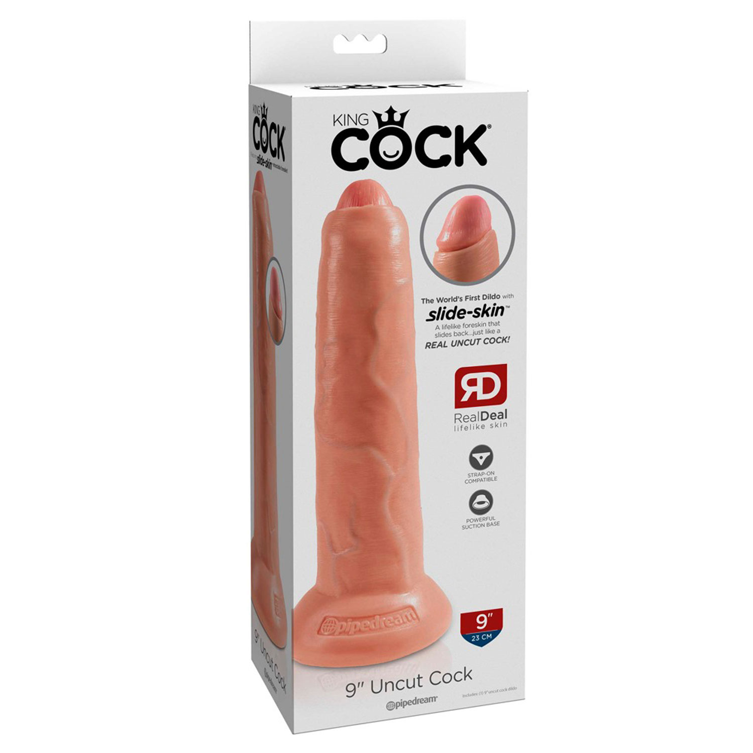  Artikelbild 1 des Artikels “King Cock 9 inch Uncut Flesh “