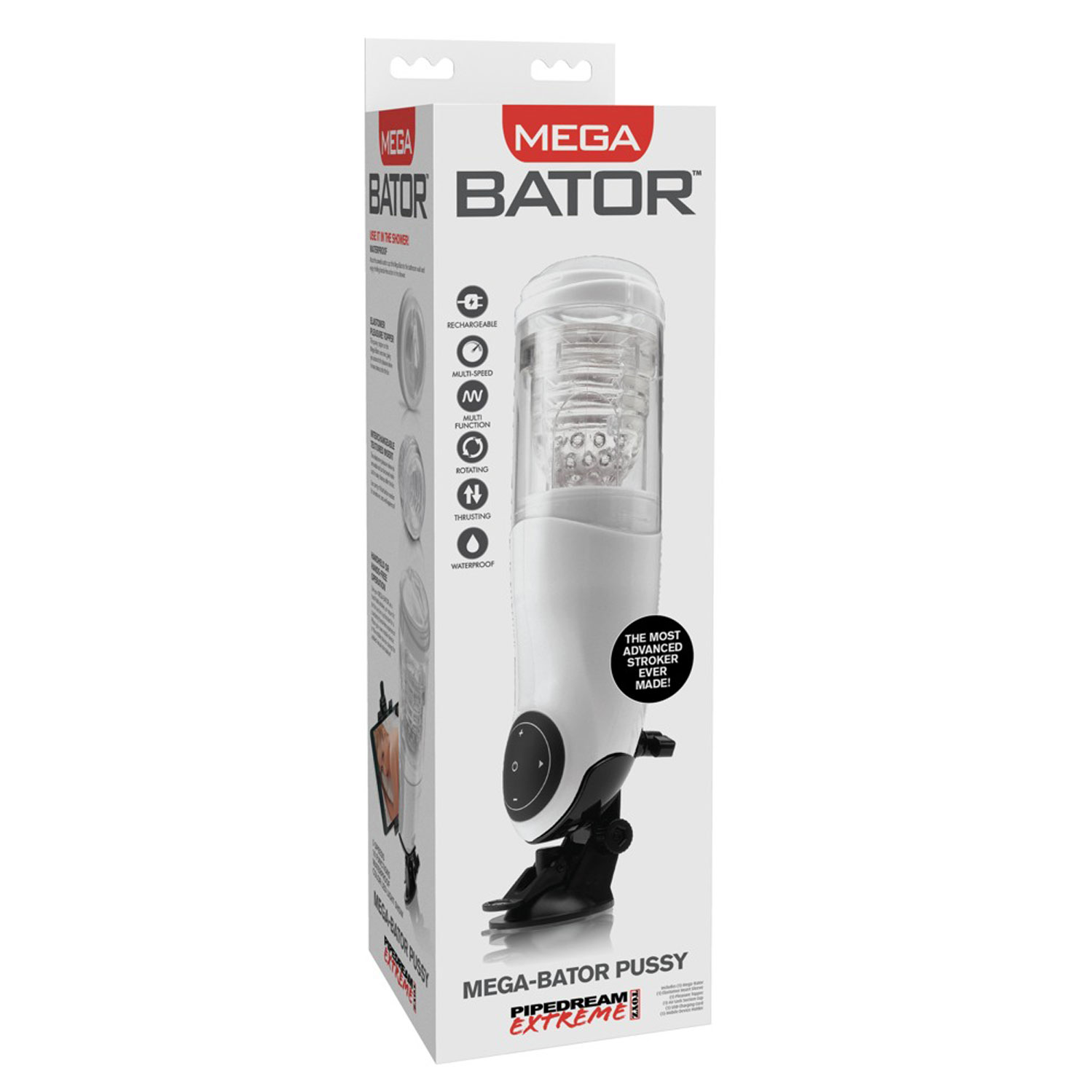  Artikelbild 1 des Artikels “PET Mega-Bator Pussy White/Clear “