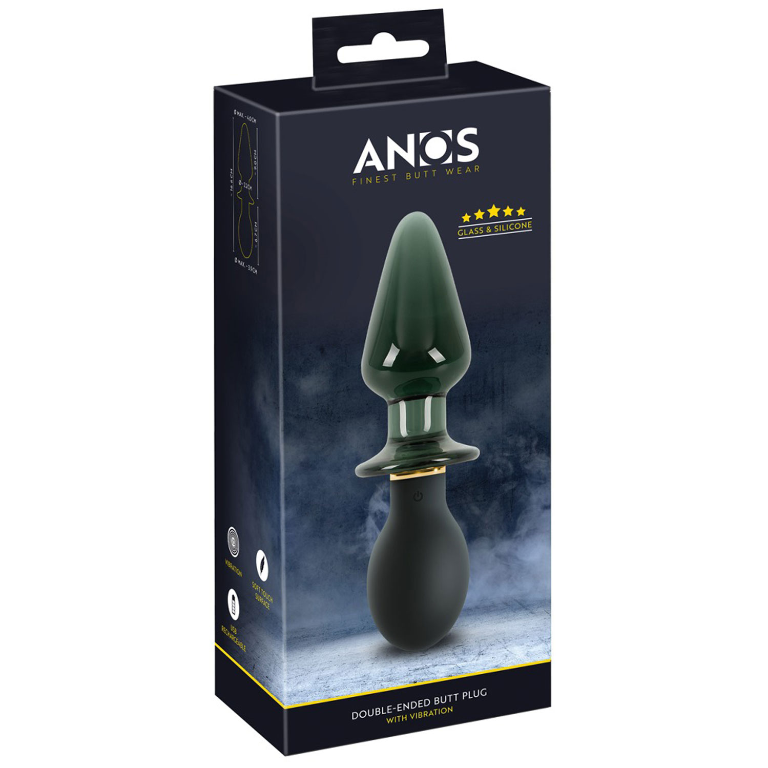  Artikelbild 1 des Artikels “ANOS Double-Ended Butt Plug with vibration “