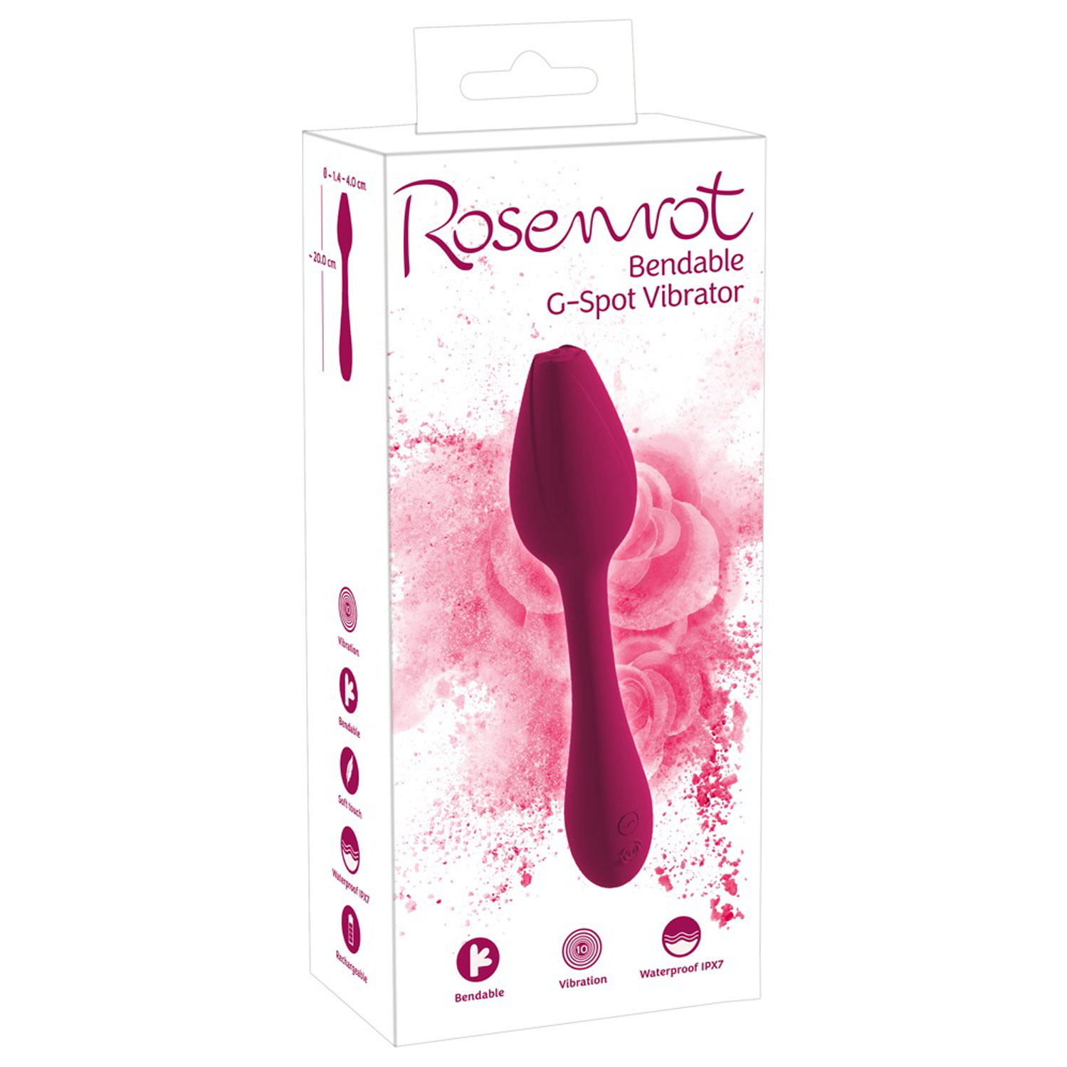  Artikelbild 1 des Artikels “Rosenrot Bendable G-Spot Vibrator “