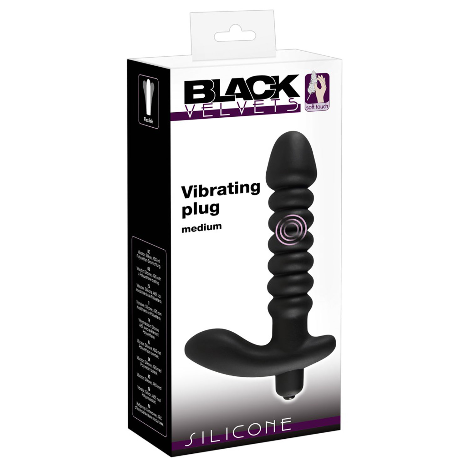  Artikelbild 1 des Artikels “Black Velvets Vibr. Plug Medium “