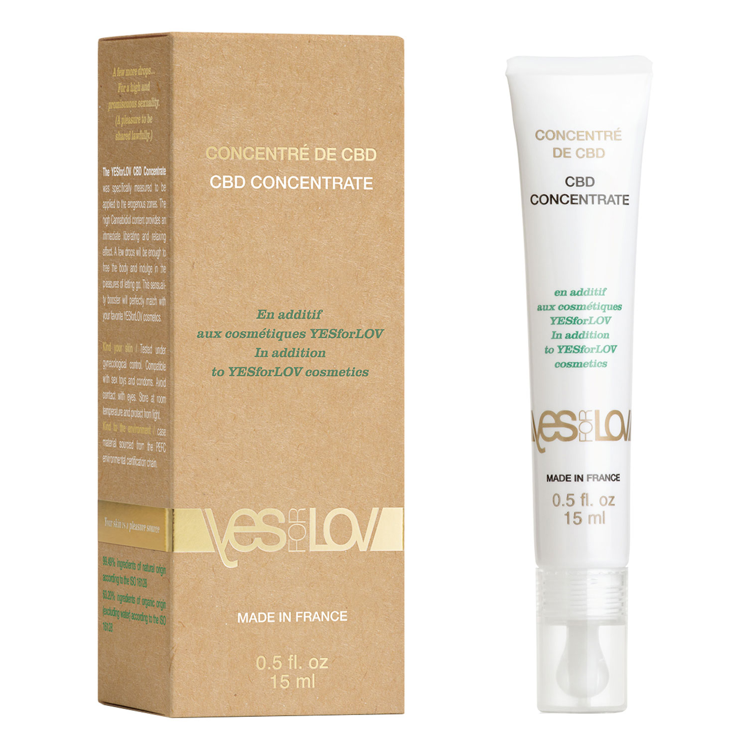  Artikelbild 1 des Artikels “YESforLOV - CBD Concentrate Bio 15ml “