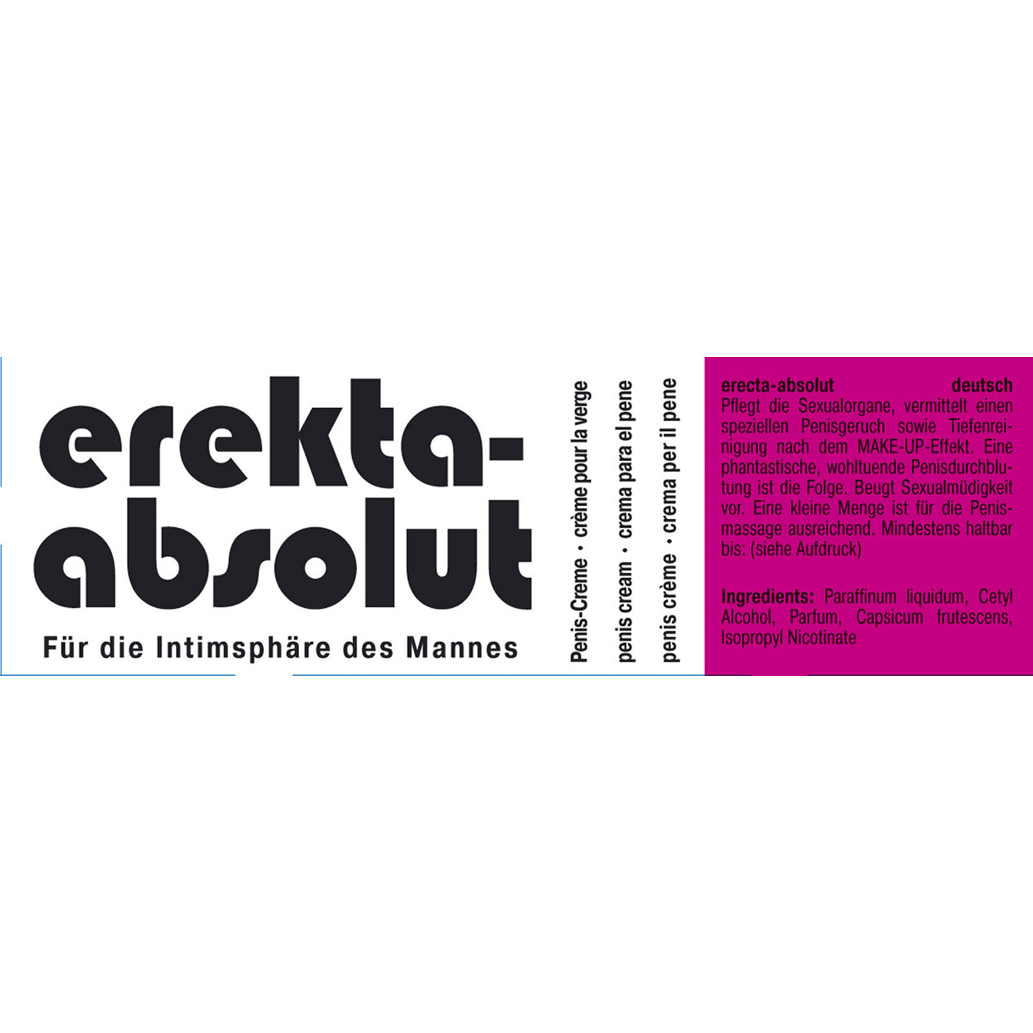  Artikelbild 1 des Artikels “Erekta-Absolut-Creme 18ml “