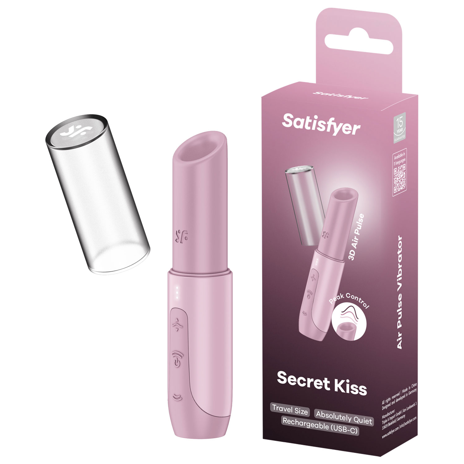  Artikelbild 1 des Artikels “SATISFYER Pro 2 Secret Kiss old rose “
