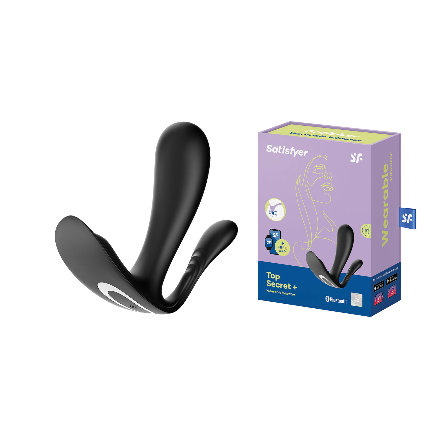  Artikelbild 1 des Artikels “SATISFYER Top Secret + Vibrator black “
