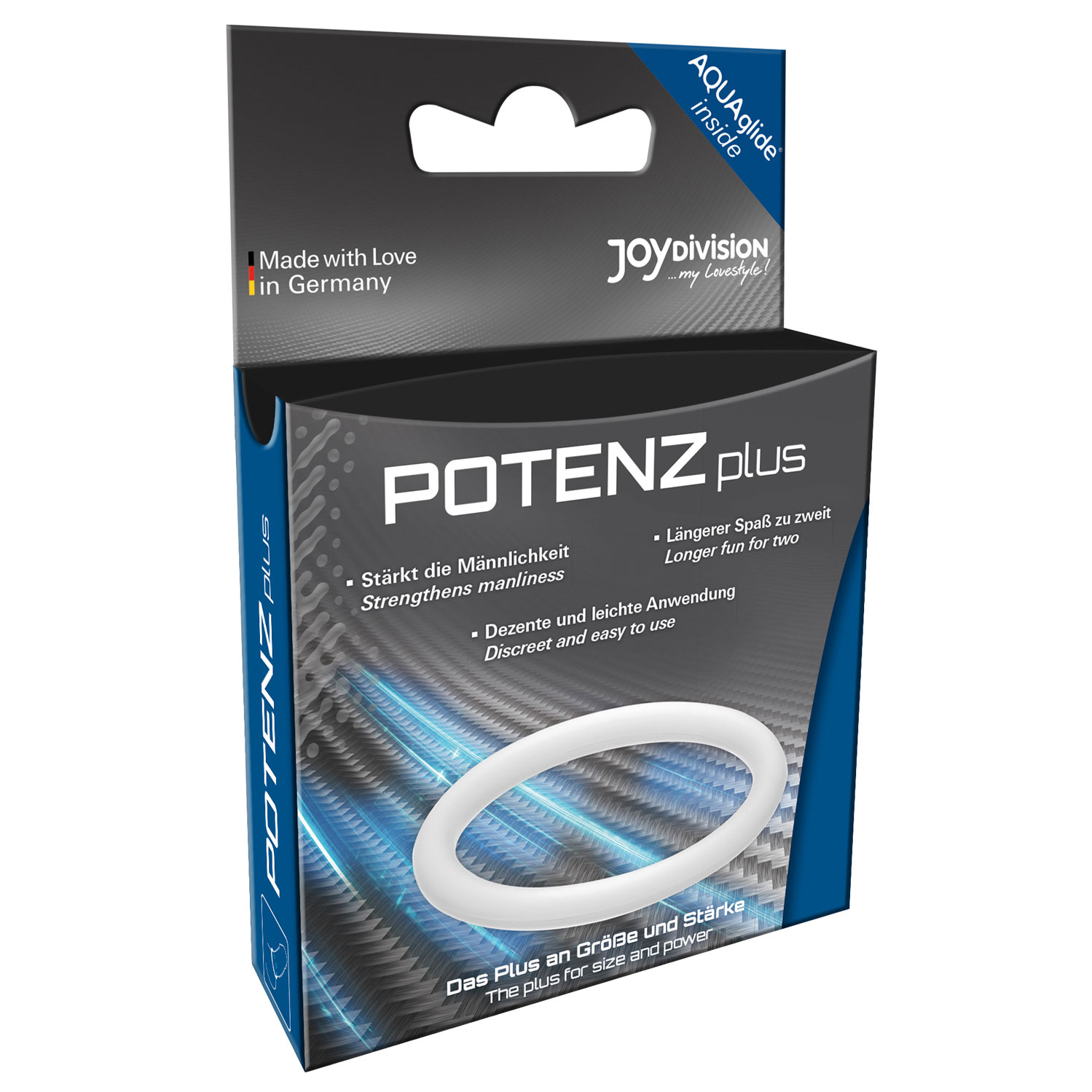  Artikelbild 1 des Artikels “JOYDIVISION POTENZplus Penisring transp. S “