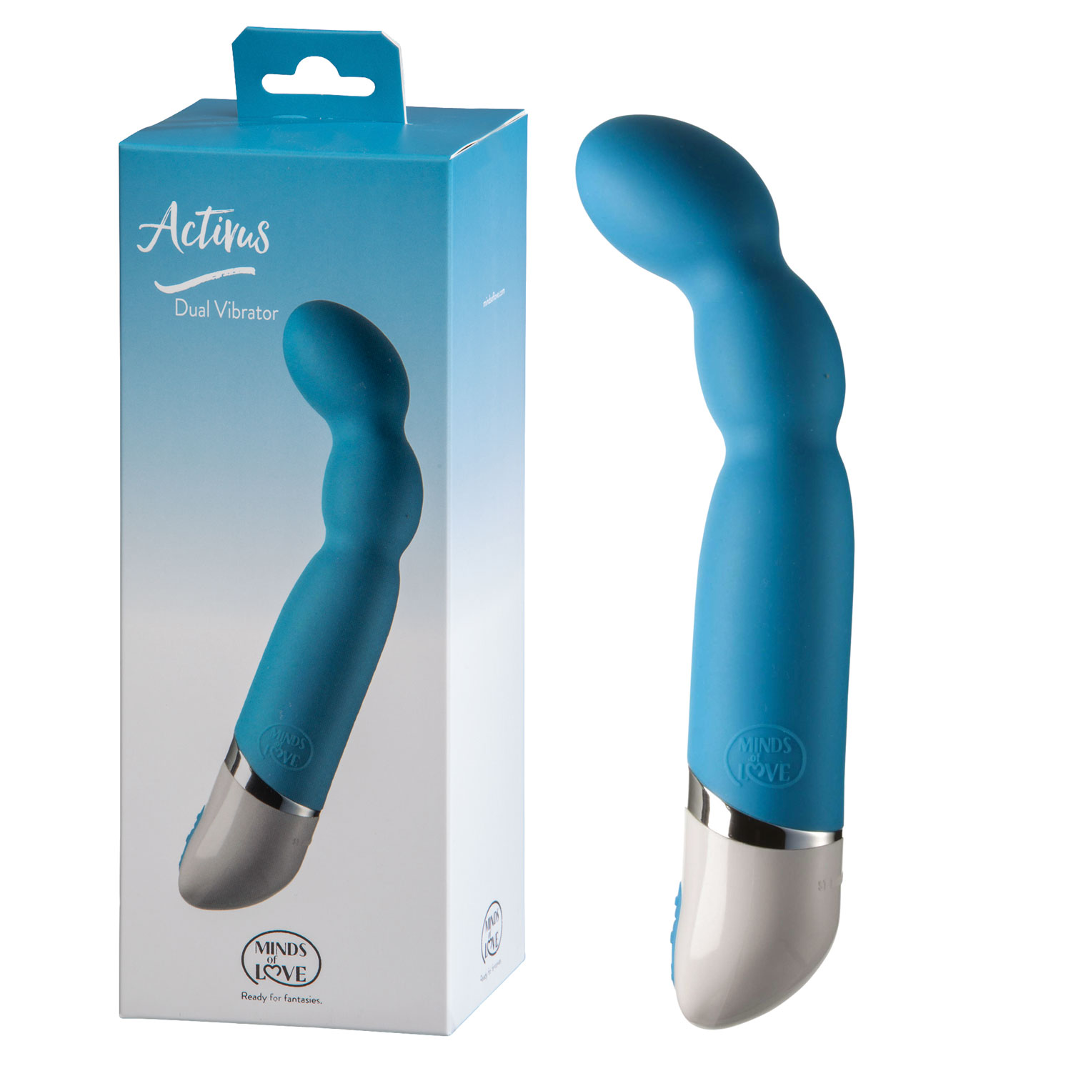  Artikelbild 1 des Artikels “MINDS of LOVE Activus Dual Vibrator blue “